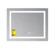 Зеркало Lidz Kubis (KU2) 800х600 с часами, с LED-подсветкой Touch, с антизапотеванием, с диммером, рег. яркости LDKU800600CL48281 - изображение 3