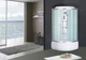 Бокс душовий з гідромасажем Mixxus STRONG SBH01-90x90x215-FB SATIN з високим піддоном (MI6888) - изображение 16