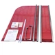 Шторки скляні на ванну Koer SR BS04-95x140-TR-01 прозоре скло 6мм, хром (KR5403) - изображение 7