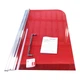Шторки скляні на ванну Koer SR BS02-80x140-TR-01 прозоре скло 6мм, хром (KR5401) - изображение 6