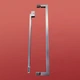 Шторки скляні на ванну Koer SR BS04-95x140-TR-07 прозоре скло 6мм, графіт (KR5404) - изображение 16