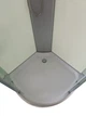 Бокс душовий без гідромасажу Mixxus STRONG SB02-90x90x215-FB SATIN з низьким піддоном (MI6886) - изображение 11