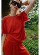Футболка Zara 14531 Морквяний M (1058) - зображення 1