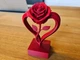 Вечная Роза В Сердце Eternal Rose Heart Perfect Gift Valentine 12 См 3Д Печать - изображение 1