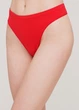 Трусики стрінги жіночі безшовні Giulia STRING BRIEFS COLOR L/XL Red-poinciana - зображення 1