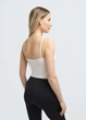 Жіноча безшовна майка з ефектом бра Giulia CAMISOLE BRA EFFECT L/XL White-cloud dancer, топ з мікрофібри на тонких бретелях - зображення 7