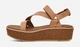 Босоніжки жіночі Teva W Madera коричневі сандалі на платформі коричневі Розмір 40 - изображение 5