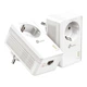 Комплект адаптерів TP-LINK TL-PA7017P Powerline KIT, Білий - 352469 - зображення 1