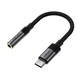 Адаптер AceFast J12, Type-C, 3.5 мм., Черный - 673908 - изображение 1