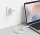 Кабель Make Type-C to Type-C PD 65W Nylon 1 м Green (MCB-CN1GR) - зображення 5