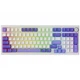 Беспроводная клавиатура Proove Gaming Slicker Pro (Ukraine Layout) white/purple (WKSLP0022417) - изображение 1