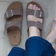 Женские шлепанцы ортопедические Zlett из натуральной ореховой замши 39 - изображение 7