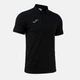 Футболка-поло з коміром чорна BALI III 105372.100 Joma M - зображення 3