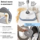 Набор для уборки RZTK Spin Mop 2 (швабра и ведро с отжимом) + 1 дополнительная сменная насадка - изображение 19