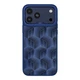 Чохол Premium Kajsa Splendid Collection 3D Cube Pattern with MagSafe для iPhone 17 Pro Blue Plus O-Ring - изображение 1