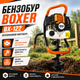Бензобур BOXER BX-122 5,2 к.с. 52 см³ з комплектом шнеків 150, 200 і 250 мм та подовжувачем 500 мм, мотобур для буріння ґрунту, встановлення стовпів, парканів, посадки дерев і кущів - зображення 2