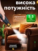 Пароочиститель для мебели ручной 1550 Вт пароочиститель отпариватель парогенератор с 4 насадками и перчатками для уборки чистки стерилизации от жира и плесени для кухни ванной мебели авто окон бежевый (02890001) - изображение 5