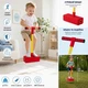 Дитячий тренажер джампер для стрибків Pogo Stick Frog Jump для стрибків Moby Jumper дитячий 3+ Profi червоний - зображення 3