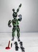 Фигурка Springtrap FNAF 22 см – полностью подвижная, ручная покраска, коллекционный аниматроник, 3D-печать - изображение 3