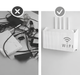 Полка-подставка для Wi-Fi роутера COLNSE, настенная, 24,5×14×6 см, белая - изображение 5