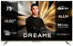 LED-телевізор Dreame Vivid QLED 4K TV 75Q100 (7262669) - изображение 1