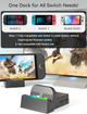 Док-станция для Switch TV для Nintendo Switch 2/1/OLED, портативная док-станция для Switch 2, дорожная база, HDMI 4K@60Hz - изображение 2