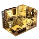 3D-румбокс збірний конструктор ляльковий дім з підсвіткою DIY House DM-1209 Cute fun Multicolored - зображення 1