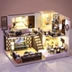 3D-румбокс збірний конструктор ляльковий дім з підсвіткою DIY House DM-1209 Cute fun Multicolored - зображення 5