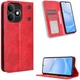 Чохол-книжка Deexe Retro Style для Realme Note 80 - Red - зображення 2
