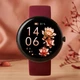 Розумний смарт годинник Smart Luna Cherry Rubber, 3 ремешка - изображение 2