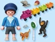 Набір іграшок Playmobil Тварини та друзі: Подорож на локомотиві 21 деталь 71951 (4008789719515) - зображення 4