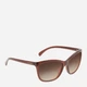 Солнцезащитные очки женские Calvin Klein 600395602 Коричневые (1159865451) - изображение 3