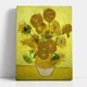 Інтер'єрна картина Соняшники, Вінсент ван Гог, Vincent van Gogh, Sunflowers, интер'єрний декор, 40×30 см (id6654) - зображення 1