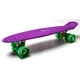 Пенні борд скейт Penny Board 22" Фіолетовий з фіолетовими колесами, що світяться - зображення 2
