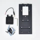 Багатоабонентська IP-виклична панель Bas-IP AV-09KFBI (black) зі зчитувачем UKEY та розпізнаванням облич для IP-домофонів - зображення 4