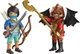 Zestaw zabawek Playmobil Duo Pack Pojedynek Novelmore vs. Burnham 15 elementów 71884 (4008789718846) - obraz 2