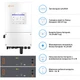 Система зберігання енергії Solis SV-1SL6K1-LES10.2K1 6kW 10.2kWh 2BAT LiFePO4 6000 циклів (SV-1SL6K1-LES10.2K1) - зображення 5