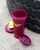 Шейкер спортивный SmartShake пластик 800 мл Бордовый - изображение 4