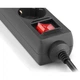 Мережевий фільтр живлення REAL-EL RS-6 Protect M 3m, black (EL122300034) - зображення 9