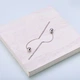 Серьги-протяжки серебряные Шарики 925 Rhodium (Ш) - изображение 4
