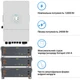 Система зберігання енергії DEYE SV-1DE12K1-LEC15K1-1 12kW 15.4kWh 3BAT LiFePO4 ≥6000 циклів (SV-1DE12K1-LEC15K1-1) - зображення 3