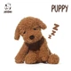 Мягкая игрушка JOOKI Кудрявый щенок Puppy 25 см Коричневый 40572 - изображение 2