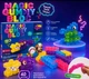 Конструктор силіконовий Magic Gummy Bloc сенсорний м'який антистрес 40 деталей для дітей від 3 років - изображение 2