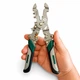Кліщі багатофункціональні 8 в 1 для зачищення, різання та обтиску проводів 200 мм - зображення 2