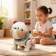 Интерактивный Робопес Спайк WToys озвучен по-украински, запись голоса, ходит по всем направлениям, танцует, сенсорный, мелодии, пульт Light brown (68068/04) - изображение 5