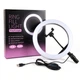 Кольцевая лампа Ring Fill Light 26см, ЮСБ, 14Вт, (ZD666), подсветка для блогера - изображение 1