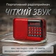 Портативний радіоприймач Nontaus S61 Red акумуляторний FM/AM Radio Player - изображение 1