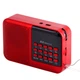 Портативний радіоприймач Nontaus S61 Red акумуляторний FM/AM Radio Player - изображение 4