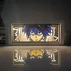3D LED світильник-нічник Death Note «L» — Light Box Зошит Смерті 20 см - зображення 2