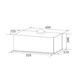Витяжка GRANADO Palamos 4613-700 White glass - изображение 4